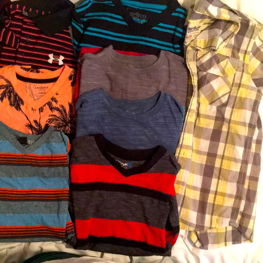 9 size med dress short sleeve boys